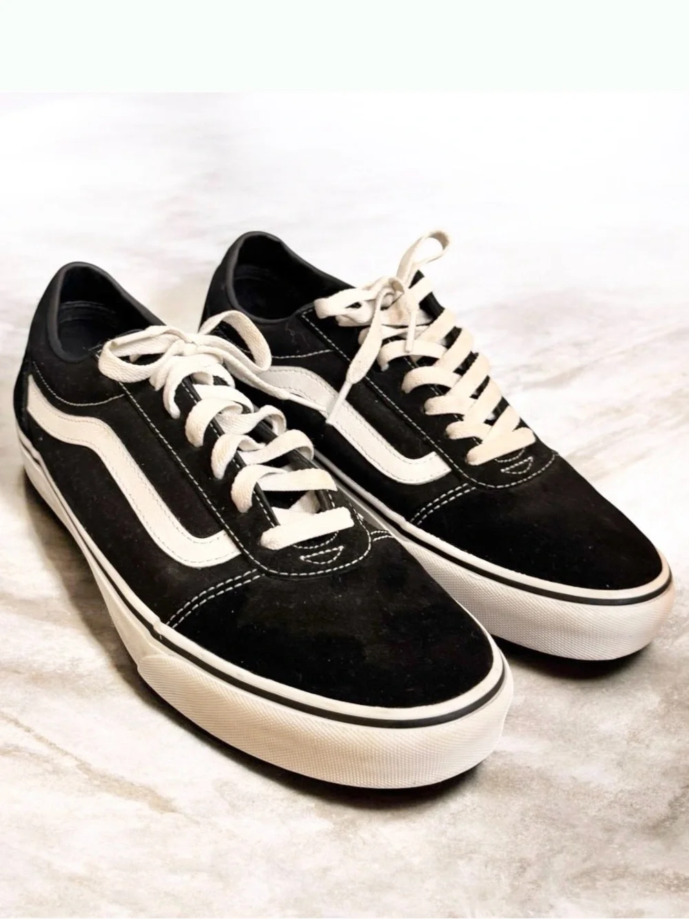 VANS OFF THE WALL Old School black sneakers men’s TENNIS SHOES size 10